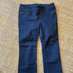 2 PAIRS CHICOS SUPER FLATTERING SLIM BOOTCUT PULL ON JEANS